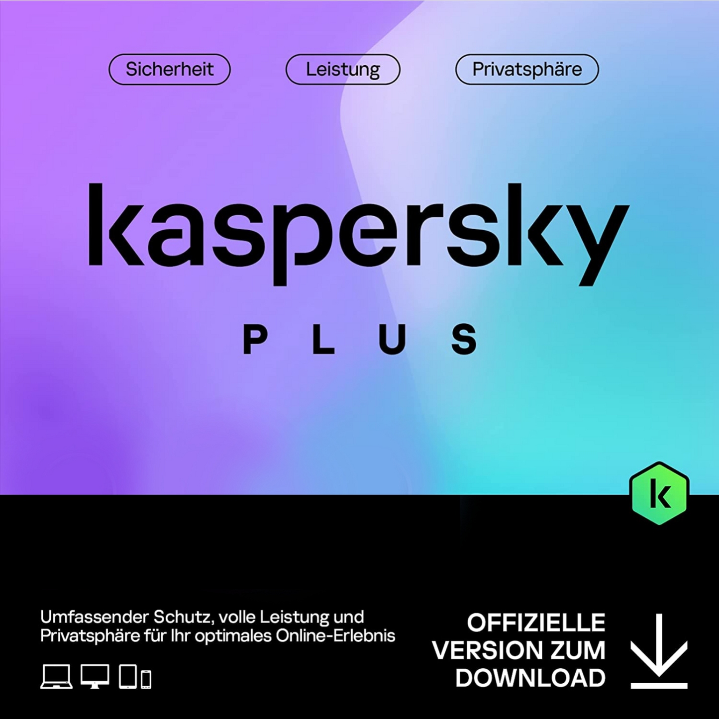 Kaspersky Lab Plus, 10 User, 1 Jahr, ESD (multilingual) (Multi-Device)