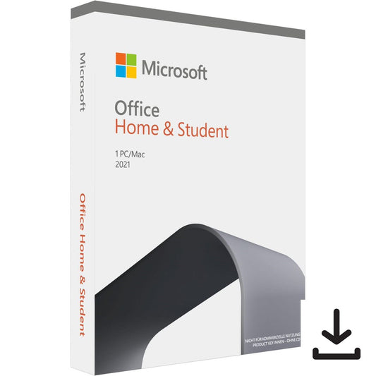Microsoft Office Home & Student 2021 - 1 PC/MAC - ESD-Download Lizenz
