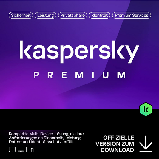 Kaspersky Lab Premium, 3 User, 1 Jahr, ESD (multilingual) (Multi-Device)