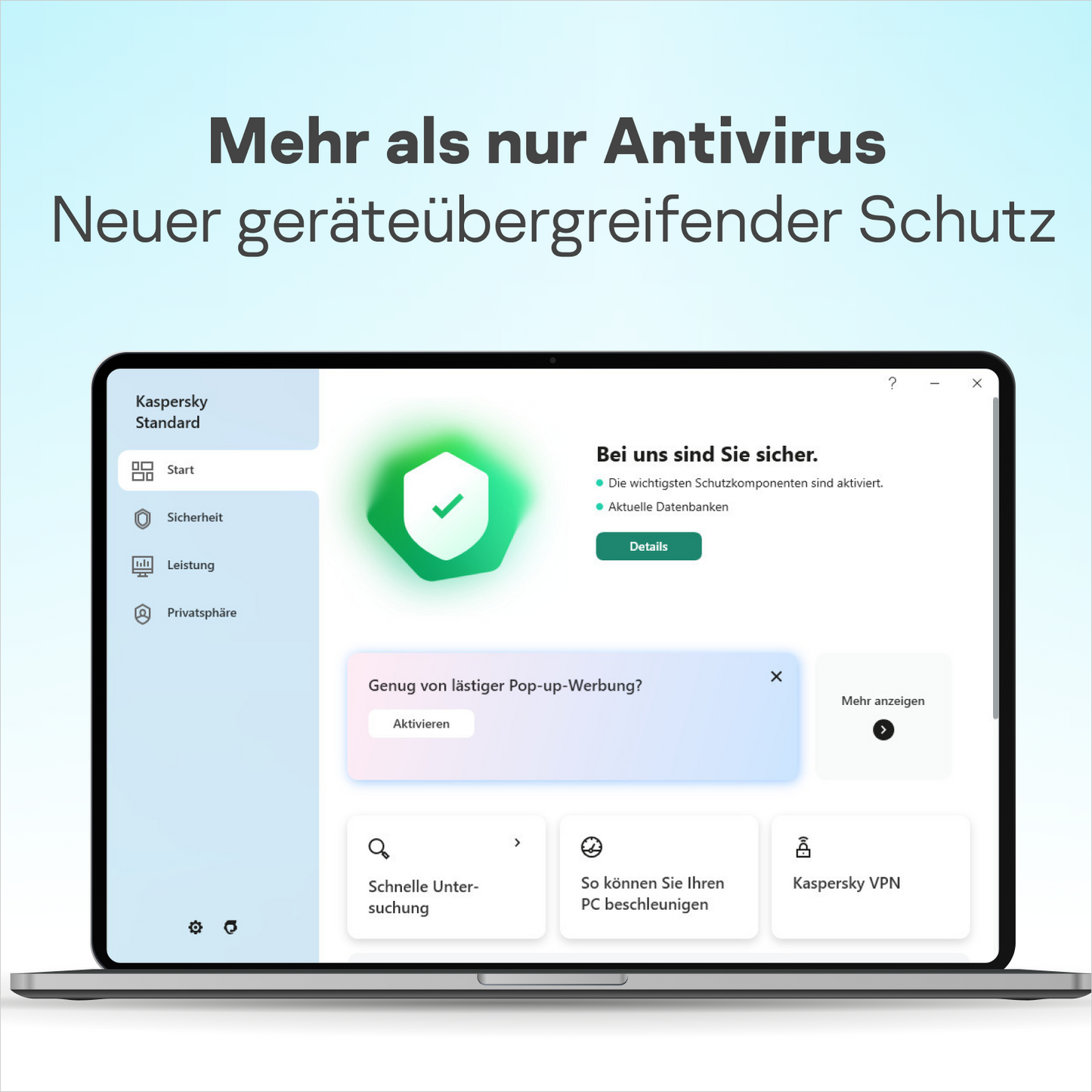 Kaspersky Lab Standard, 10 User, 1 Jahr, ESD (multilingual) (Multi-Device)