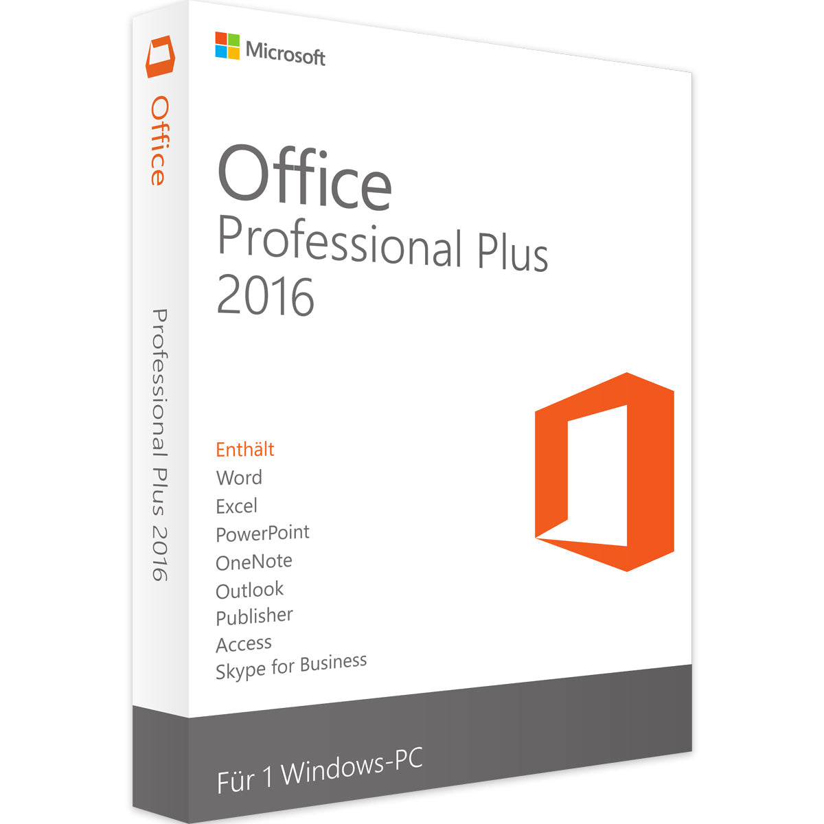 Microsoft Office 2016 Professional Plus 32/64Bit ESD 24/7 Versand per E-Mail