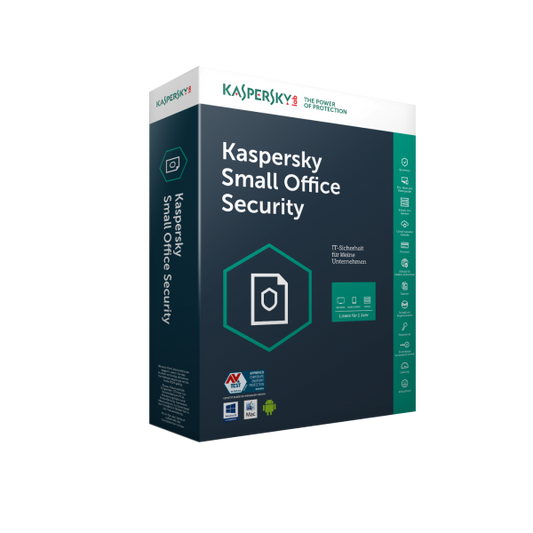 Kaspersky Small Office Security 8.0  (1xServer 5xPC 5xMobile Device - 1 Jahr) ESD